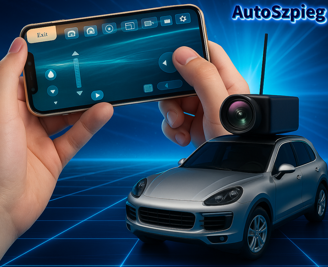 Autoszpieg™ – Mikro Auto Szpiegowskie z Transmisją WiFi HD